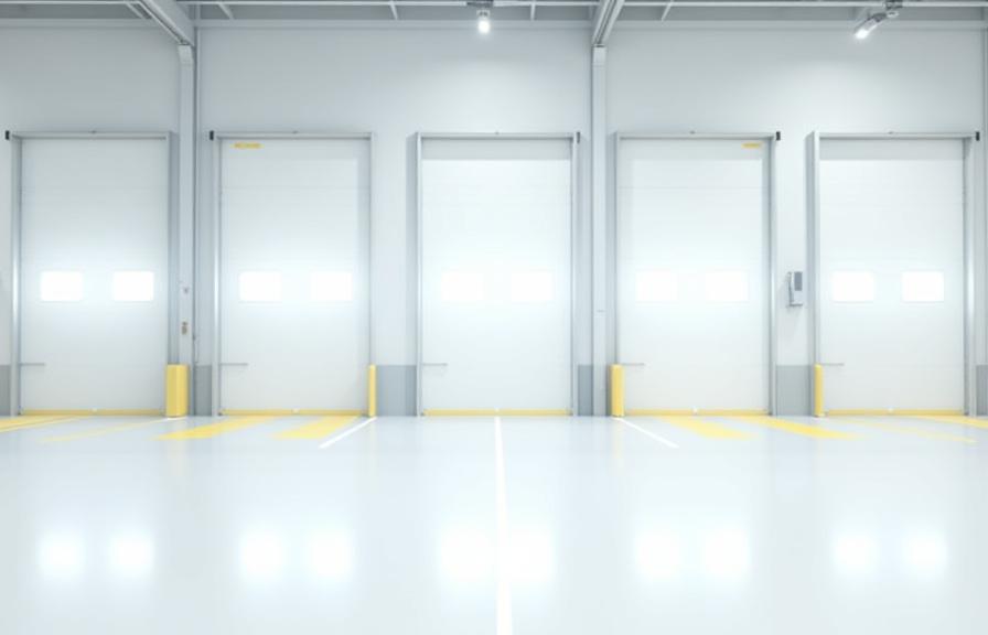 Beachwood warehouse high-capacity dock doors